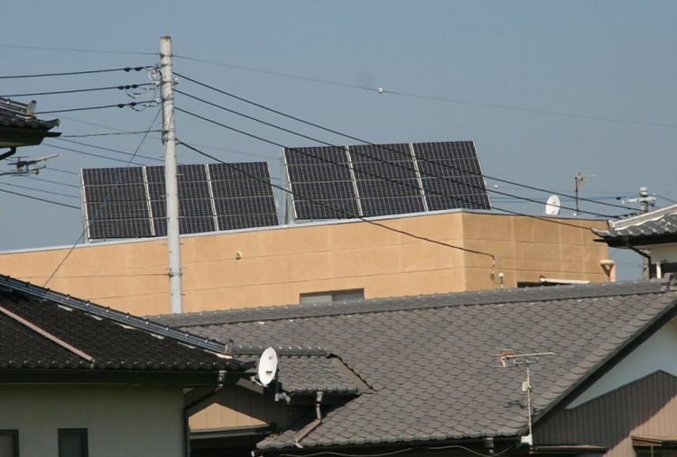 太陽光発電の施工事例